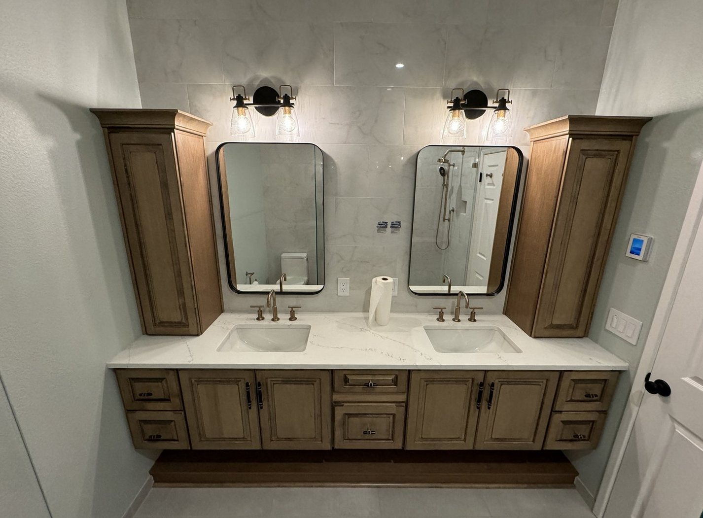 Custom cabinetry and finish carpentry
